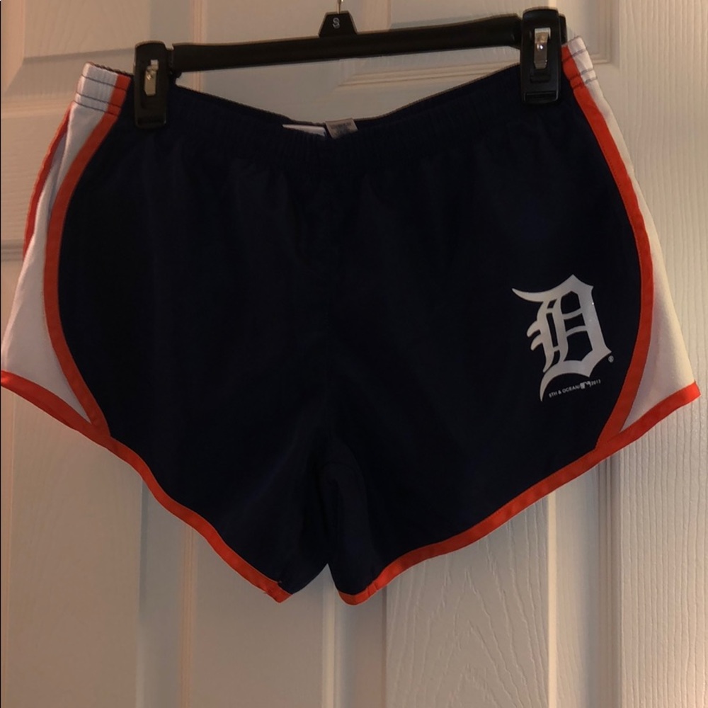 Detroit Tigers running shorts